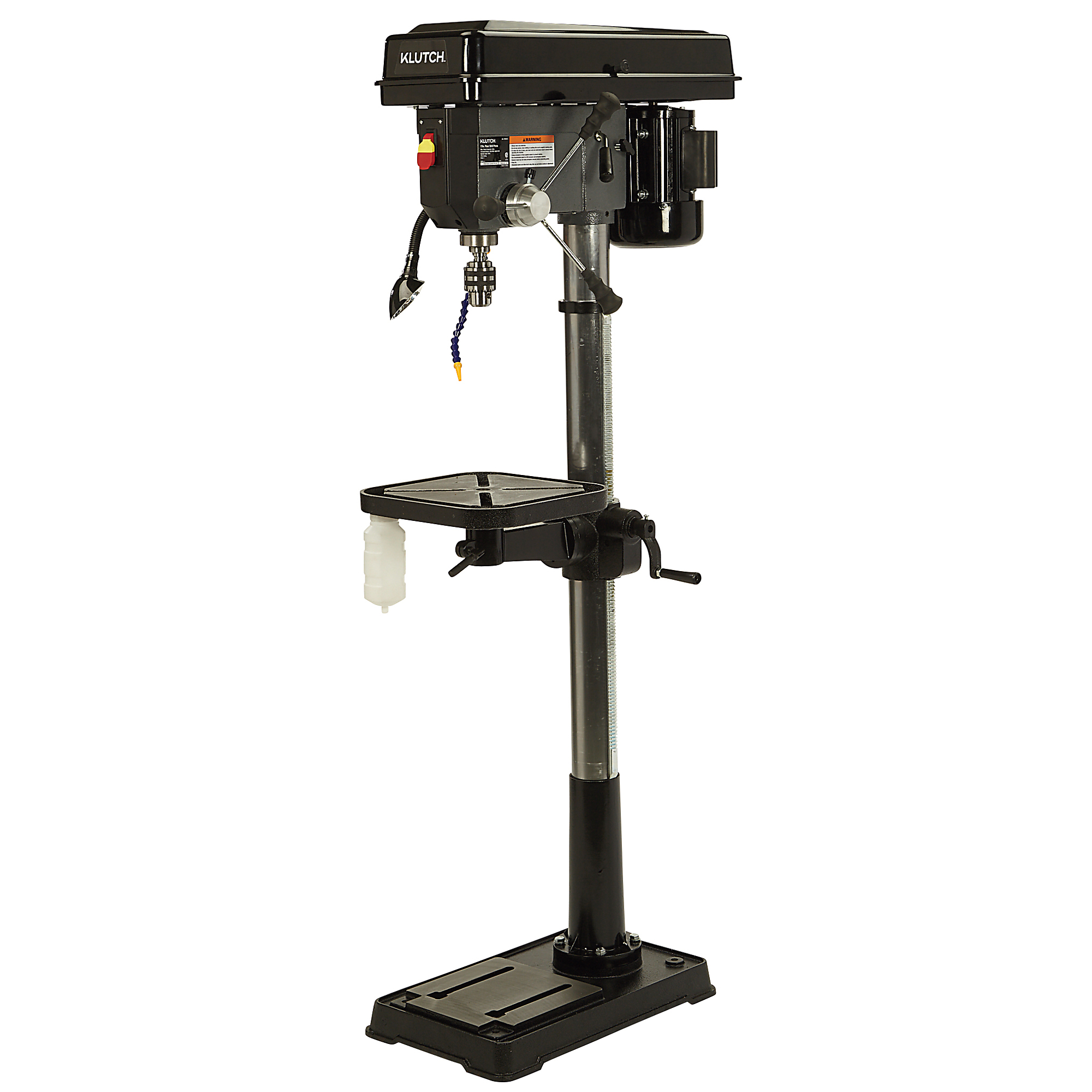 Klutch 17in. Floor Drill Press, 1 HP, 120 Volts, 5/8in. Chuck w/1in